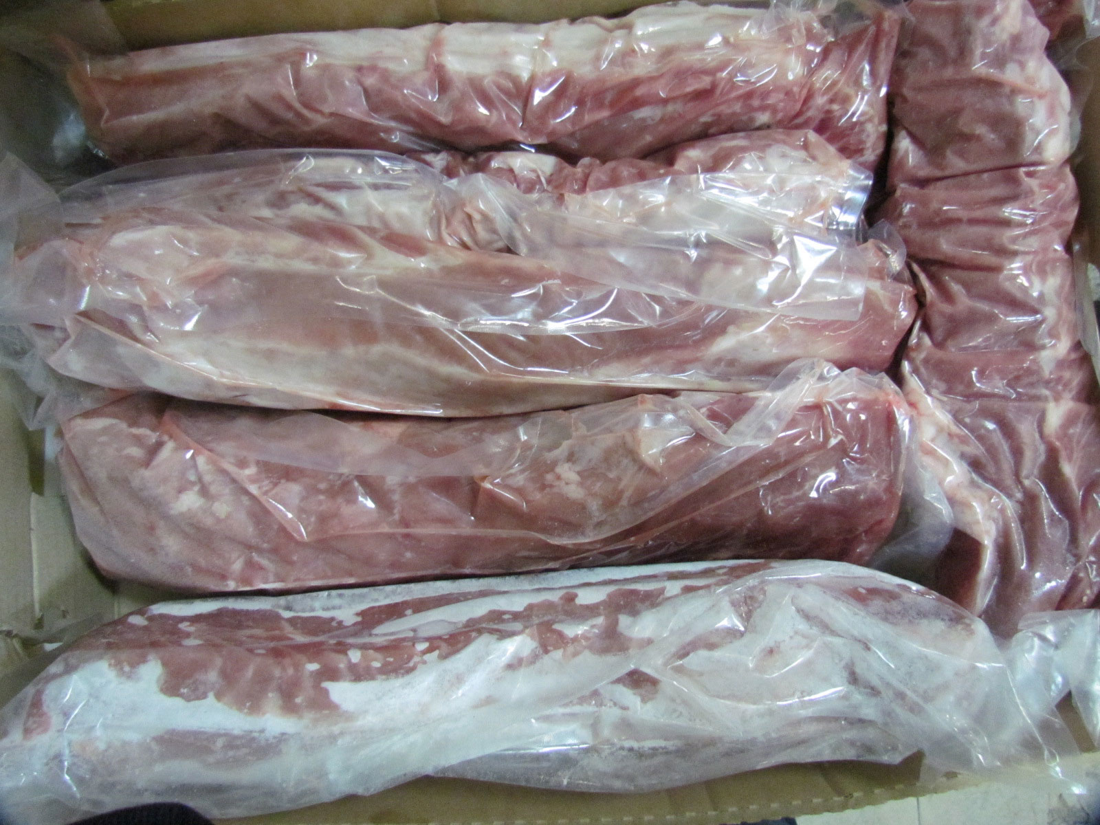 Boneless Pork Loin Full Carton Capacity Vacuum Packed