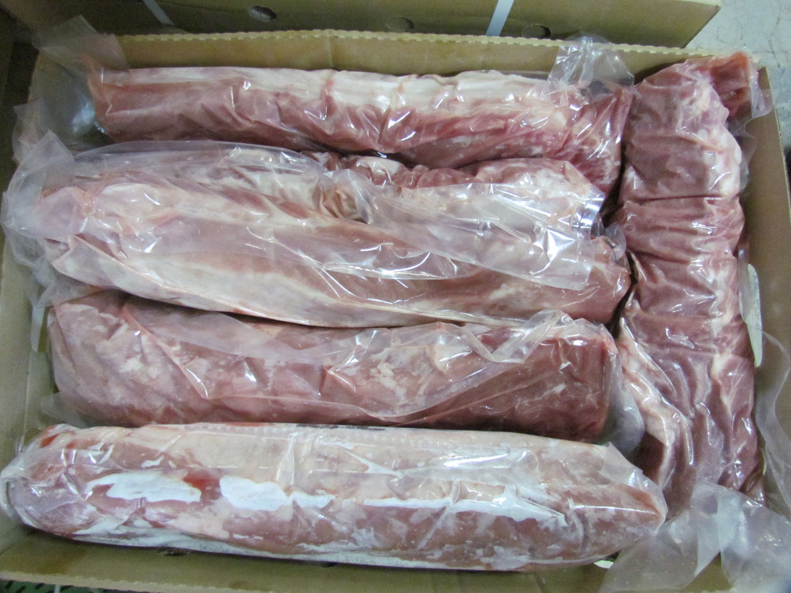 Boneless Pork Loin Export Carton Vacuum Packed Wholesale