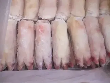 Frozen Pork Front Feet from Brazil - Premium export quality by Marythur Food Exports